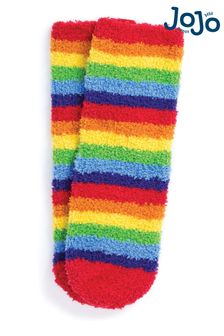 JoJo Maman Bébé Rainbow Cosy Welly Socks (83H152) | LEI 54