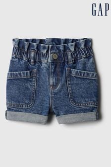 Gap Blue Ruffle Mom Shorts (840709) | kr195