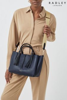 Radley London Blue Hillgate Place - Craft Medium Grab Multiway Bag (842627) | $444