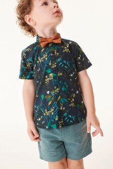 Ensemble short et chemise (3 mois - 7 ans)