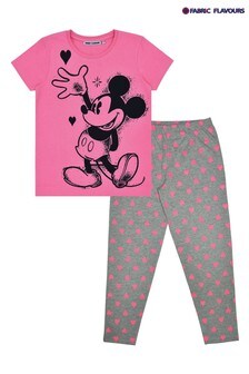 Fabric Flavours Disney Mickey Mouse™ Love Long Leg Pyjamas
