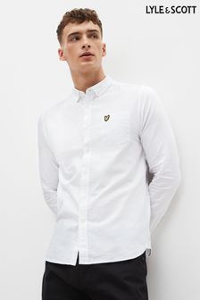 Белый - Оксфордская рубашка Lyle & Scott (843639) | €82