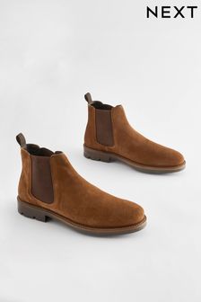 Tan Brown Chelsea Boots (843715) | 299 SAR