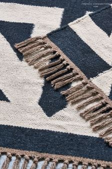 French Connection Black Sundial Jute Rug (843975) | €218 - €518