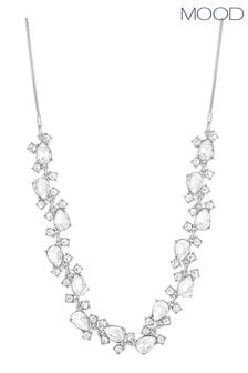 Mood Silver Crystal Mixed Stone Adjustable Toggle Necklace (843996) | NT$1,030