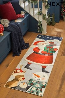 Red Washable Santa Runner (844422) | AED132 - AED220