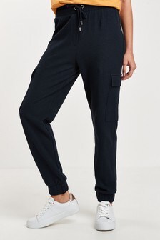 Pantalon cargo en jersey