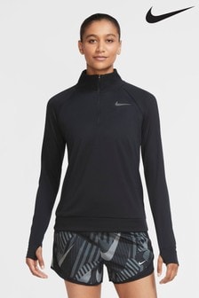 Nike Black Pacer Half-Zip Running Top (846027) | €24