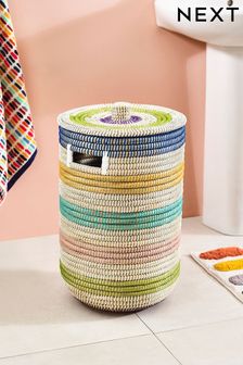 Multi Natural Seagrass Storage Laundry Hamper Basket (846339) | €63