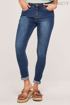 Apricot Blue Sienna Mid Rise Skinny Jeans (847683) | $83