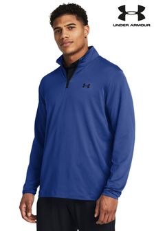 Under Armour Blue Golf MatchPlay 1/4 Zip Sweatshirt (847916) | DKK555