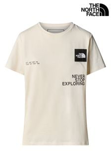 The North Face White Foundation Coordinates Graphic Print T-Shirt (848227) | €43