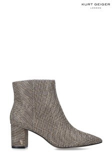 Bottines Kurt Geiger London Burlington naturel en tissu