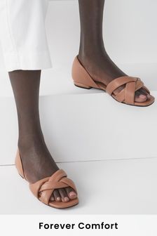 Camel Forever Comfort® Knotted Peep Toe Shoes (848808) | 20 €