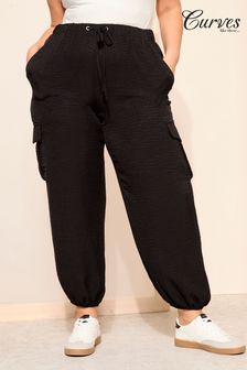 Curves Like These Cargo Pocket Jogger (849278) | kr730