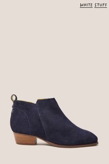 White Stuff Wide Fit Suede Ankle Boots