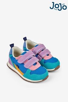 JoJo Maman Bébé Pink Riptape Trainers (850097) | 182 SAR