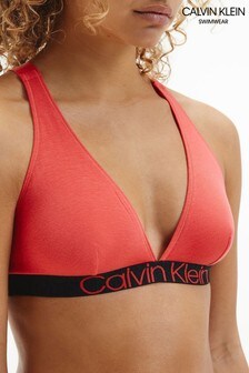 Calvin Klein Pink CK Reconsidered Unlined Triangle Bra (851202) | ₪ 110