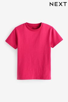 Rose vif - T-shirt en coton à manches courtes (3-16 ans) (851775) | €4 - €8