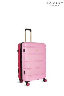 Radley London Pink Lexington  - Colour Block 4 Wheel Large Suitcase (852035) | €227