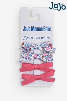 JoJo Maman Bébé Ditsy 4-Pack Bow Clips (852207) | 11 €