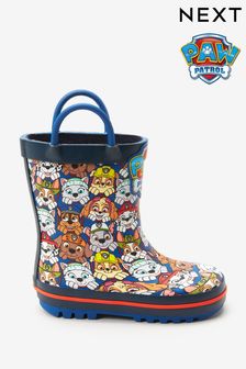 Navy PAW Patrol Handle Wellies (852315) | TRY 437 - TRY 506