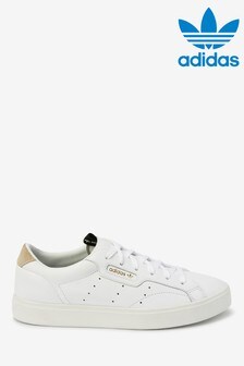 Baskets basses adidas Originals Sleek blanches