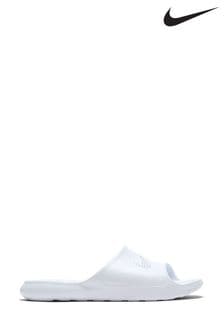 Biały - Wsuwane buty Nike Victori One Shower (854316) | 160 zł