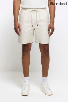 River Island Cream Ecru Elasticated Pull on Shorts (855109) | €41