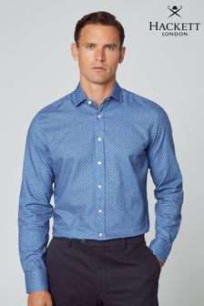 Hackett London Herrenhemd, Blau (855790) | 101 €