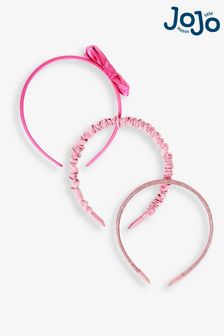 JoJo Maman Bébé Pink 3-Pack Headbands (856363) | 21 €