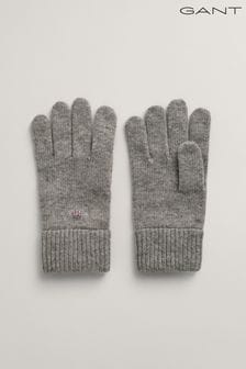 GANT Shield Wool Black Gloves (857298) | €29