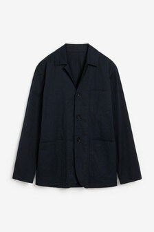 Navy Blue Slim Fit Slim Fit Worker Jacket (857366) | €21