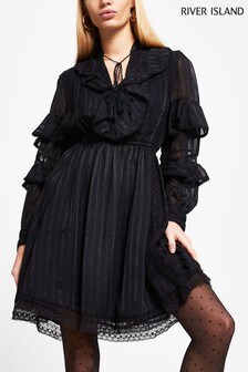 Ruffle Stripe Women Dresses Riverisland 