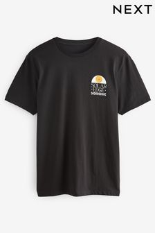 Black Graphic Print T-Shirt (859562) | €11.50