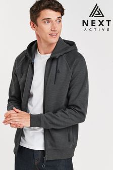 Charcoal Grey Next Active Zip Through Hoodie (859587) | 48 €