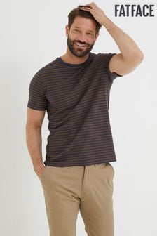 FatFace Blue Porth Short Sleeve Stripe T-Shirt (859919) | €17