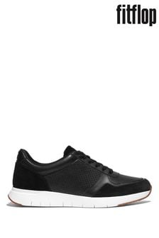 FitFlop F-Mode Leather Sued Flatform Trainers (861525) | 6,866 UAH