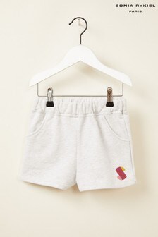 Sonia Rykiel Grey Logo Shorts (861698) | €34