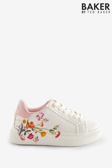 בייקר מאת Ted Baker בנות נעלי ספורט לבנות(לבן) צ'אנקי פרחוני (862468) | ‏211 ‏₪ - ‏221 ‏₪