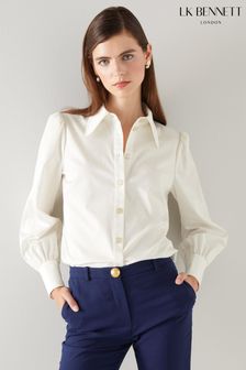 LK Bennett Sonya Cotton Shirt (862733) | $399