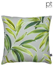 Prestigious Textiles Cactus Green Ventura Tropical Feather Filled Cushion (863033) | 140 zł