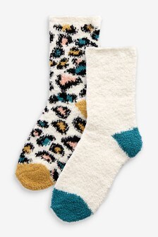 Lot de deux paires de chaussettes de nuit confortables