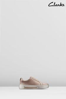 Pink - Clarks Leather Hollyhock Walk Shoes (863532) | kr1 560