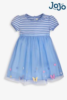 JoJo Maman Bébé Cornflower Butterfly Tulle Party Dress (863865) | 33 €