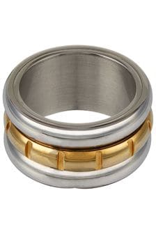 Orelia & Joe Silver Plated Spinning Ring (864021) | €29