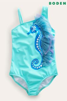Boden Green Seahorse Swimsuit (864064) | €37 - €43
