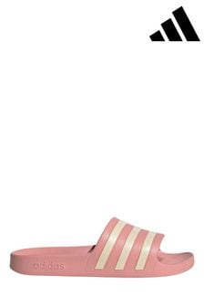 adidas Pink Adilette Aqua Sliders (864320) | $34