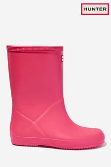 Hunter Girls Original First Classic Boots in Pink (864822) | KRW96,100