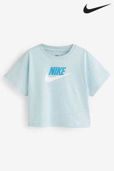 Nike Blue Little Kids Futura Crop T-Shirt (865356) | 57 zł